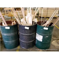 56 Gallon Drum Miscellaneous Wood