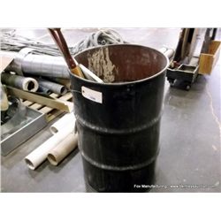 Barrel: Broom & Shovel