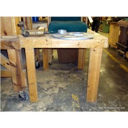 4'x3' Wood Work Bench