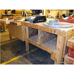 8' x 4' Wood Work Bench