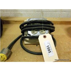Extension Cord with 4 Plug End