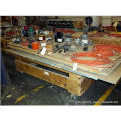 Assorted 4'x8' Sheets of Wood Stock