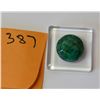 Image 2 : Beautiful Green Emerald Gemstone Round Cut 9.15 ct