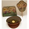 Image 1 : Soldiers Hat, Diary and Souvenir Purse