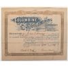 Image 1 : Columbine Gold Mining Company Stock Certificate