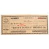 Image 1 : Betty O'Neal Mining Company stock