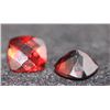 Image 2 : 5.94 CTW CUSSION CHECKERED BOARD GARNET 8X8MM (2)
