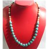 Image 1 : 315.00CTW PHILIPPINE FRESHWATER PEARL AND BLUE TURQUOIS