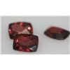 Image 2 : 5.45 CTW CUSSION CHECKERED BOARD GARNET 6X8MM (3)