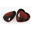 Image 1 : 3.86 CTW HEART SHAPED GARNET 8MM (2)