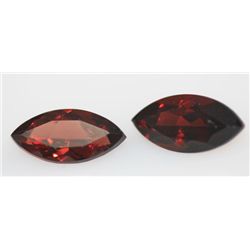 4.57 CTW MARQUISE GARNET 6X12MM (2)
