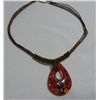 Image 1 : 127CTW MORANO PENDANT THREADED NECKLACE 18INCH