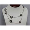 Image 2 : BLACK SILVER FASHION NECKLACE