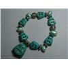 Image 1 : 204CTW NATURAL BLUE TURQUOISE BUDDHA AND PHILIPPINE AQU
