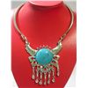 Image 1 : VINTAGE CRAB 90G SILVER NECKLACE