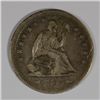 Image 1 : 1855 SEATED QUARTER, VF