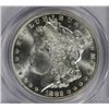 Image 2 : 1882-CC MORGAN SILVER DOLLAR, PCGS, MS-65  WHITE