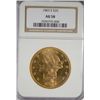 Image 1 : 1883-S $20 GOLD LIBERTY NGC AU-58