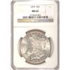 Image 1 : 1879 MORGAN DOLLAR NGC MS62 WHITE