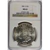 Image 1 : 1881-S MORGAN DOLLAR NGC MS63 WHITE