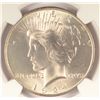 Image 2 : 1924 PEACE DOLLAR NGC MS62 WHITE