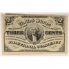 Image 1 : 1863 THREE CENT FRACTIONAL NOTE