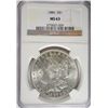 Image 1 : 1886 MORGAN DOLLAR NGC MS63