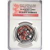 Image 1 : 2012 1/2 OZT .999 FS AUSTRALIA DRAGON  " COLORIZED" NGC PF70