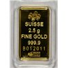 Image 3 : PAMP SUISSE 2.5 GRAM .9999 PURE GOLD BAR