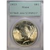 Image 1 : 1923 PEACE DOLLAR PCGS MS64 RATTLER HOLDER