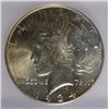 Image 2 : 1934 PEACE DOLLAR ICG MS62 BLAST WHITE