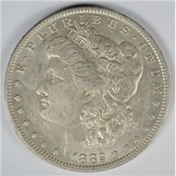 1882-O/S MORGAN DOLLAR AU 58 NICE