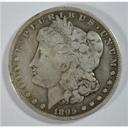 1895 S Morgan Dollar Fine, Key Coin