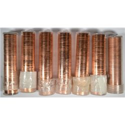 PROOF LINCOLN ONE CENT ROLLS: 4-2006-S, 3-2007-S