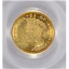 Image 2 : 1854 $3 GOLD PCGS MS-64 VERY RARE IN HIGH GRADES