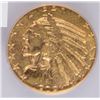 Image 2 : 1909-D FIVE DOLLAR INDIAN GOLD ICG MS-63