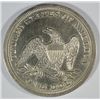 Image 2 : 1853 SEATED LIBERTY DOLLAR CH BU OLD LIGHT CLEANING