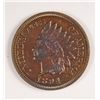 Image 1 : 1894 INDIAN ONE CENT GEM PROOF 65 SUPER COLORS!