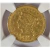 Image 2 : 1848-D $2.50 LIBERTY GOLD NGC AU DETAILS