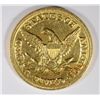 Image 2 : 1850-C $5 GOLD LIBERTY AU-58