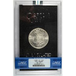 1885-CC MORGAN DOLLAR IN GSA HOLDER NGC MS-63