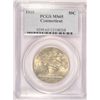 Image 1 : 1935 CONNECTICUT HALF DOLLAR PCGS MS65 COLOR
