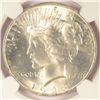 Image 2 : 1923 PEACE DOLLAR ERROR VAN IV EXTRA HAIR NGC MS65 GEM