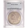 Image 1 : 1899-S MORGAN DOLLAR PCGS MS64 COLORS!