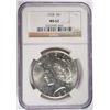 Image 1 : 1928 PEACE DOLLAR NGC MS62 WHITE