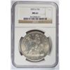 Image 1 : 1875-S TRADE DOLLAR NGC MS61, LOOKS BETTER THAN MS61! WHITE!