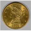 Image 1 : 1901 $10.00 LIBERTY GOLD, MS-64  NICE!!!