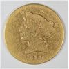 Image 1 : 1860-S $5 GOLD LIBERTY VG RARE DATE! TRY TO FIND IT!
