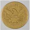 Image 2 : 1860-S $5 GOLD LIBERTY VG RARE DATE! TRY TO FIND IT!