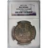 Image 1 : 1877-S TRADE DOLLAR NGC UNC CLEANED, A NICE CH BU!
